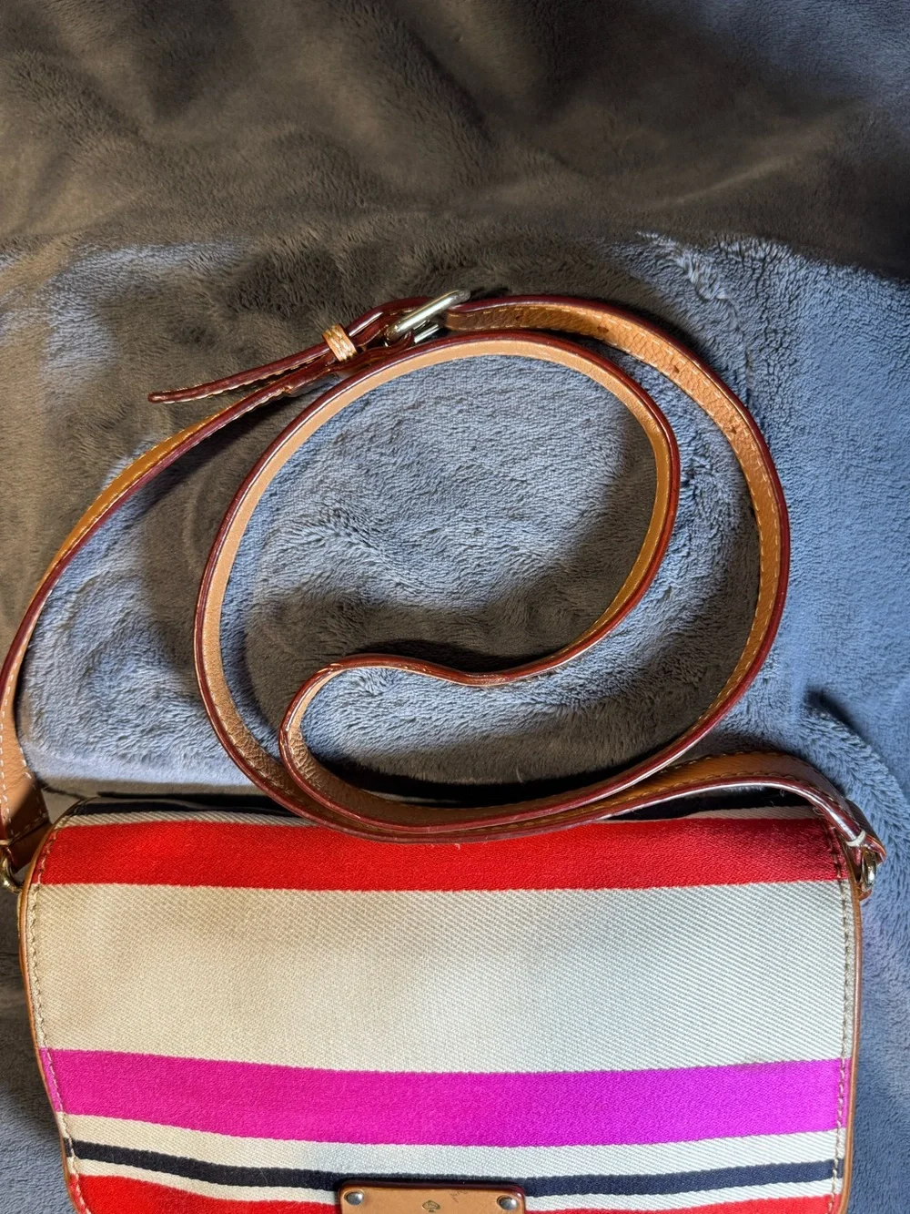 Kate Spade Fynn Crossbody inOak Island Stripe